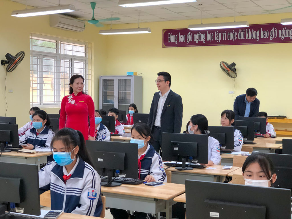 chung kết đấu trường toán học vioedu huyện chương mỹ